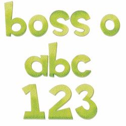 SIZZIX CORTADOR BIGZ XL "alphabet boss-O"