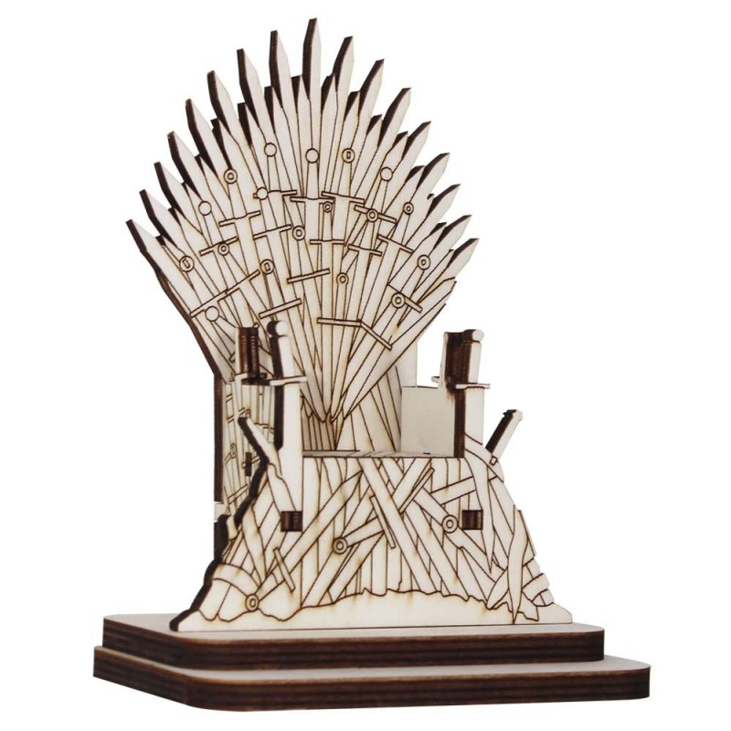 De Dios fiabilidad Involucrado Kit trono madera colección hielo y fuego, manualidades juego de tronos