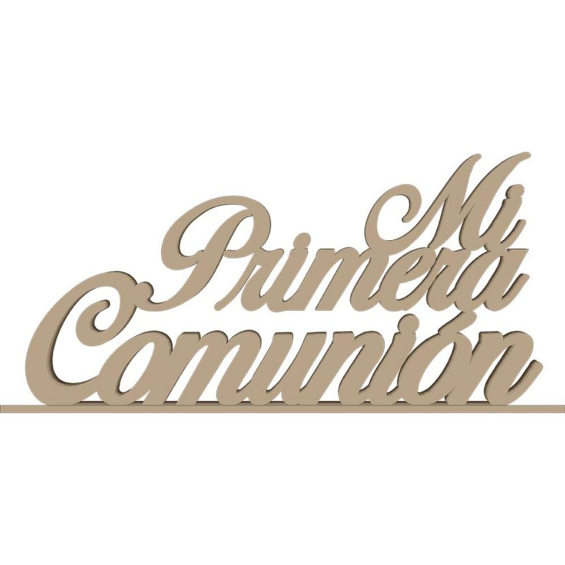 MI PRIMERA COMUNION CON PEANA 60X27X8 CM