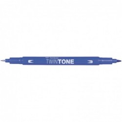 TWINTONE Rotulador doble punta. French blue. 45