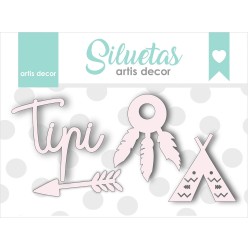 TIPI/FLECHA /ATRAPASUEÑOS/TIENDA CHIPBOARD