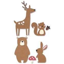 "Forest Friends by Olivia Rose" SIZZIX (CH3-20) CORTADOR BIGZ