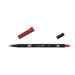 ROTULADOR TOMBOW DUAL BRUSH-856 CHINESE RED .