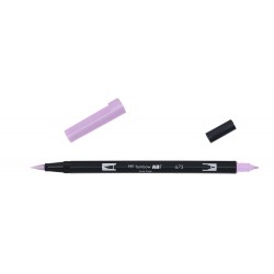 ROTULADOR TOMBOW DUAL BRUSH-673 ORCHID .