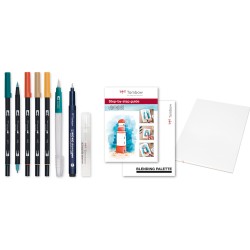 WATERCOLORING SET SEASIDE by TOMBOW
