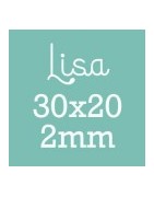 Lisa 30x20cm 2mm
