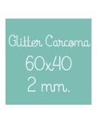 Glitter Carcoma 60x40cm 2mm