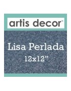 Cartulina Lisa Perlada 12x12" 250g