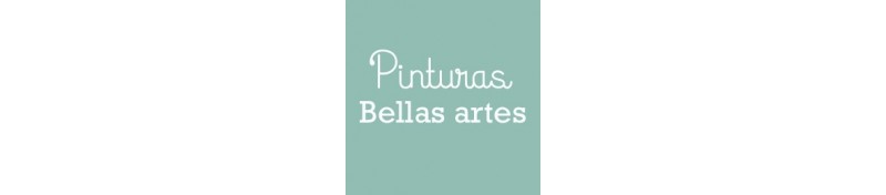 Pinturas para Bellas Artes, óleo, acrílica, acuarelas y auxiliares.